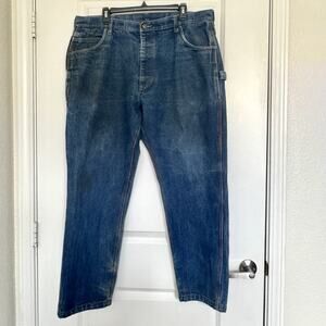 Key HRC 2 FR Relaxed Fit Jeans Mens Sz 42x32 Blue Denim Flame Resistant Pants